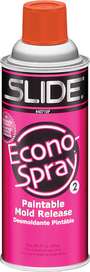 SLIDE® Econo-Spray 2 Paintable Mold Release No. 40710P