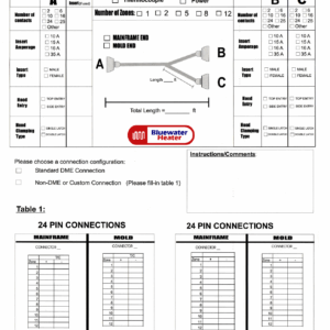 Standard Cables (DME Style)
