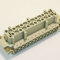 24 POS. 16 AMP FEMALE INSERT