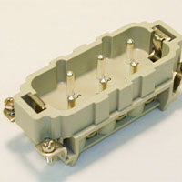 6 POS. 35 AMP MALE INSERT