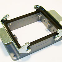 32 Position Double Latch Panel Mount Base